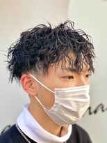 マックス フォー ヘアー(MAX FOR HAIR)&nbsp;【デザインパーマ】無造作な動きが◎メンズスパイラルパーマ