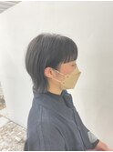 ワイドバング×外ハネボブ@1101_hairstyle ●115●