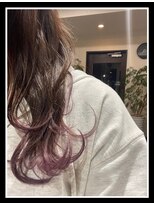 リレーションヘアーデザイン(Relation hair design)&nbsp;裾カラー　エンズカラー