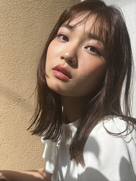 ピークアブー 表参道(PEEK-A-BOO) ☆大人かわいい20代30代40代くびれミディアムボブフェザーバング