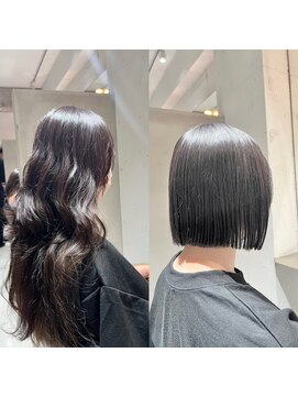 ラミ(L'ami) 美髪　大人可愛い　縮毛矯正　大人ボブ