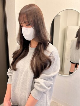 ボタン ハカタ(VOTAN hakata) 【YU_KA】ベージュカラー/艶カラー/韓国ヘア