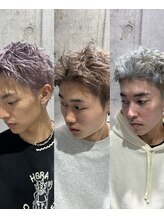 プラチナシルバーからミルクティー、ホワイト系カラーなどハイトーンケアブリーチもお任せ！！ハイライト