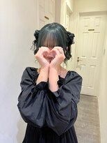 コル(CoL) メンカラグリーン×クラゲヘア