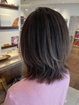 ミスト(mist) 〔mist:木村〕 グレージュハイライト/レイヤースタイル #7