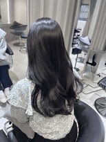 ユーフォリア 池袋東口駅前店(Euphoria)&nbsp;【Euphoria MITSUKI】暗めグレージュ×顔まわりレイヤー