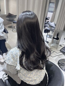 ユーフォリア 池袋東口駅前店(Euphoria) 【Euphoria MITSUKI】暗めグレージュ×顔まわりレイヤー