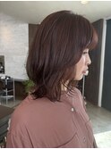 ダークレッドレイヤースタイル