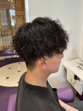 ハピネスフィール 宇治店(Happiness FEEL) 波巻きパーマツイストスパイラル韓国マッシュニュアンスパーマ