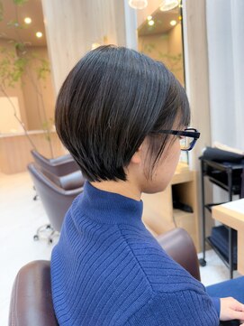 ユウヘアー 千代田橋店(U Hair) 丸みショート/耳かけショート