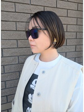 クラス(CLASS) 大人可愛い20，30，40代人気　切りっぱなしココアベージュ