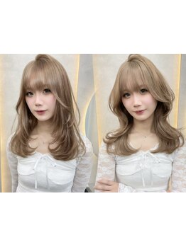 《上通アーケード内》最新技術髪質改善カラー。カラーが得意な艶髪サロンで叶う、ツヤと潤いの憧れのヘアー