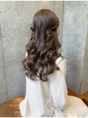 ハーフツインアレンジ