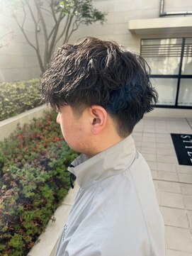 スタイル 成城学園前(STYLE) メンズ マッシュ スパイラルパーマ 絶壁解消