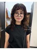 ミディアムレイヤーパーマ