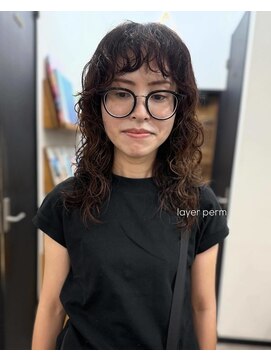 ヘアーサロンライト(hair salon Light) ミディアムレイヤーパーマ