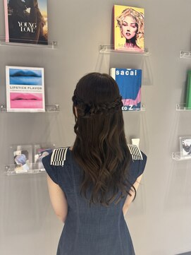 アース エレガンス 吉祥寺店(EARTH Elegance) ふんわりリボンハーフアップ