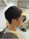 癖毛を活かすショート