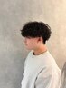 [メンズ限定]カット＋波巻きパーマ