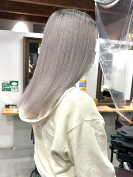 ラック 津田沼(LUCK) シルバーアッシュケアブリーチ