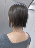 切りっぱなしボブ