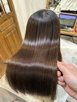 ブローテ ヘアアンドメイク(brote hair&make)&nbsp;初めての縮毛矯正×ブリーチ履歴