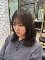 アンドリルム 梅田(&Lillme)&nbsp;グレージュ×ミディアムレイヤー＊髪質改善/大阪/梅田