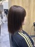 【中山指名限定】艶々な髪を継続するケアカラー＋カット＋髪質改善TR