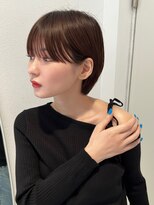 サンド クリア 横浜本店(sand clear) ナチュラルストレート x ショート(20代向け) ボブ 小顔