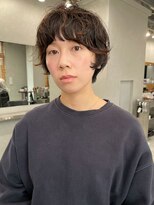 エン 三島(en)&nbsp;ショートパーマ/ニュアンスパーマ/マロンブラウン/抜け感/三島