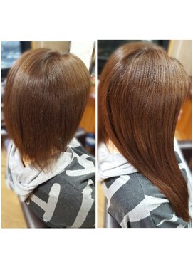 エクステンション クーチャー(Extention Cu'cha) エクステ150g BEFORE→AFTER