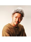 登坂風　ジェットモヒカン　プラチナーアッシュ