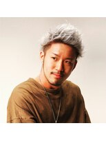 ジェイド(Jade)&nbsp;登坂風　ジェットモヒカン　プラチナーアッシュ