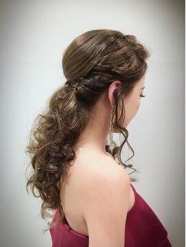 ラッド 心斎橋店(RAD) ヘアセット海外セレブ風アレンジ（担当ハギワラマキ)