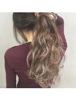 アライブ ハラジュク(ALIVE harajuku)&nbsp;【ALIVE原宿】バレイヤージュセミウェットグラデーションカラー