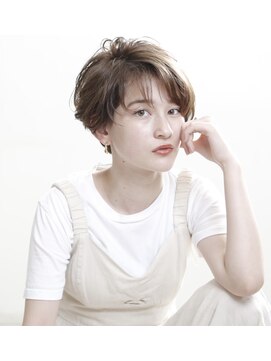 アロン(Allons Ginza) 【Allons 秋谷一洋】春夏ナチュラルショートスタイル