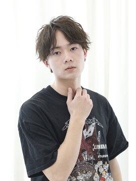 ウィルゴ(VIRGO) 【VIRGO】センターパート無造作マッシュ