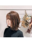 【フレーム/全席個室サロン】色っぽ♪ナチュラルボブ
