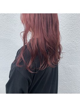 ヘアーショップ オズ(hair shop oz) くすみレッド