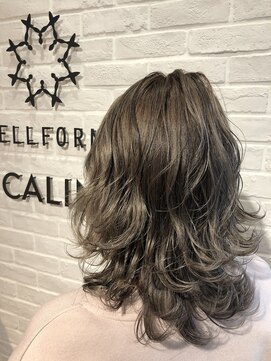 ヘア スパ ビューティー エールフォルム(HAIR SPA BEAUTY YELLFORME) 外国人風オリーブグレージュカラー