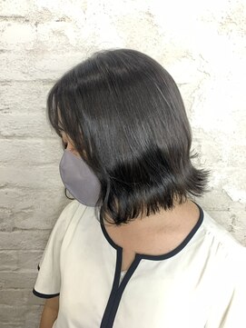 プライズ アイリス 池袋東口店(prize Iris) タンバルモリグレージュフェザーバングオルチャン