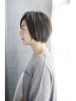 シュシュット(chouchoute)&nbsp;吉祥寺/大人かわいいマッシュショートボブカーキグレージュ/056