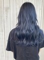 キートス ヘアーデザインプラス(kiitos hair design +) 暗めのブルーブラックとても人気がありますよ^ ^