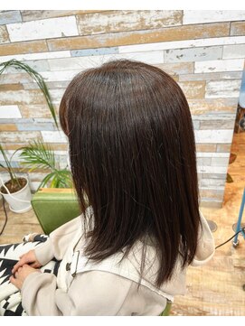ハウオリ ヘアーワークス(Hauoli hair works) ココアブラウンカラー