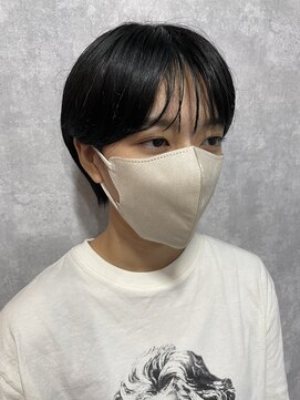 シールドヘアー 沖縄 新都心(C'LD Hair) 【 C’LD 】お客様スタイル_おすすめ黒髪マッシュショート