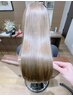 カット縮毛矯正+3ステップトリートメント+カラー￥26,600～