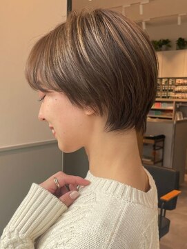 ヘアーサロンソシエ 錦糸町店 ハイライトカラー/ボブ/ショート/大人女性/30代/40代/50代