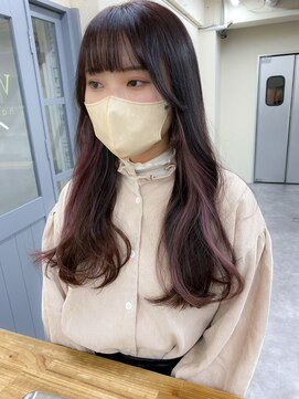 ヴェルダ 池袋店(verda) ピンクインナーカラー◎