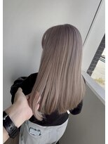 リグ 横浜(Lig.)&nbsp;ケアブリーチハイトーンミルクティーベージュカラー