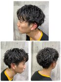 men'sスパイラルパーマ